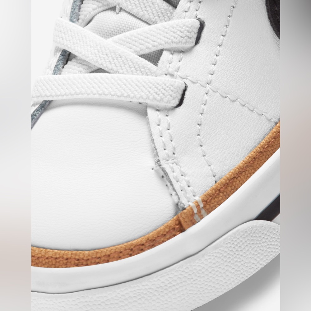 Nike Court Legacy and Tennis Shoe Sneakers Toddler Girl 11C Retro Swoosh - Picture 3 of 13